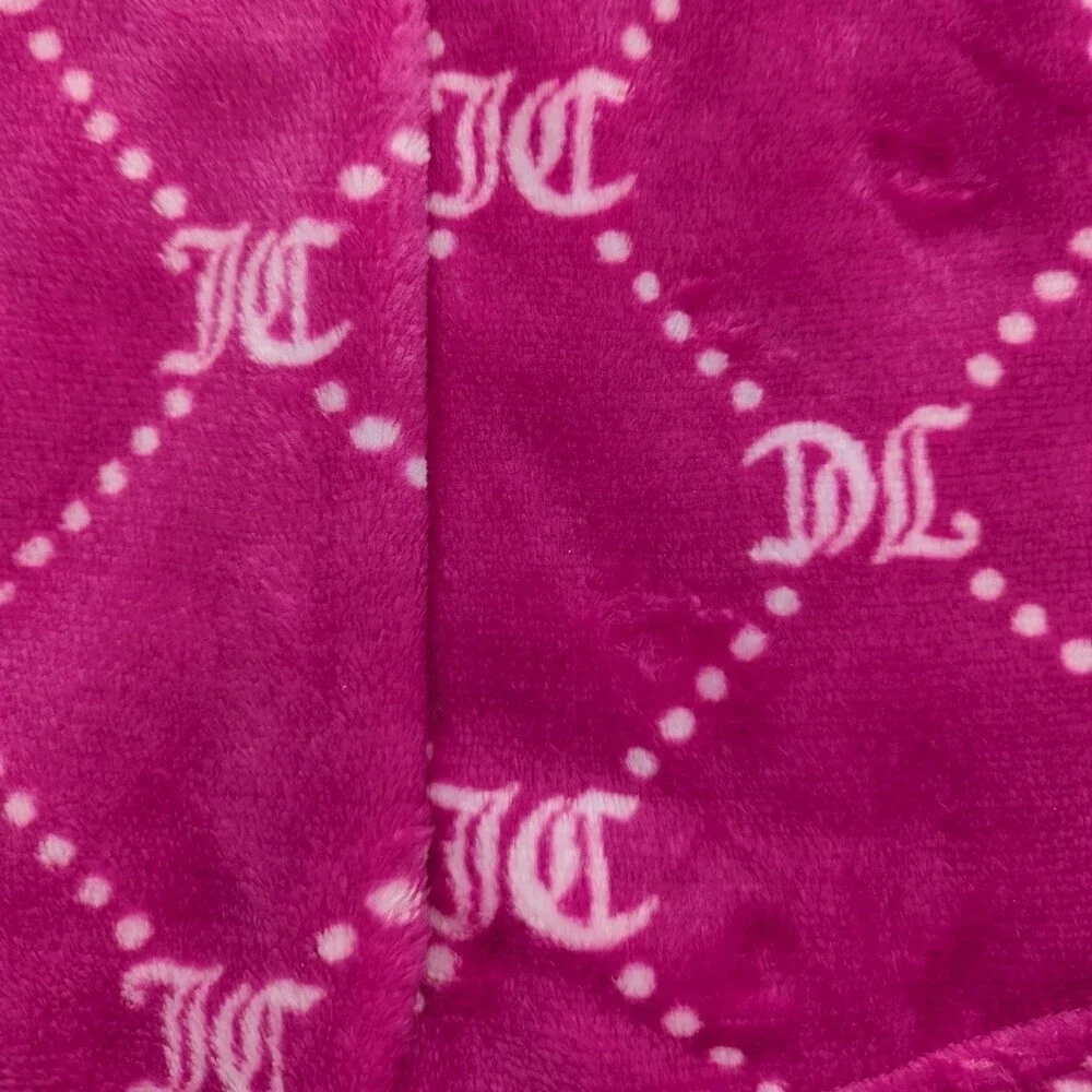 NWT Juicy Girls (6/6X) 2-Pack Fleece Pyjama Bottoms/Boxers/Sleep Set